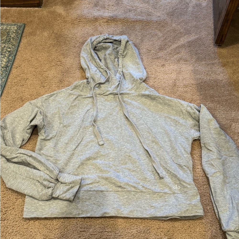 Alo cropped hoodie